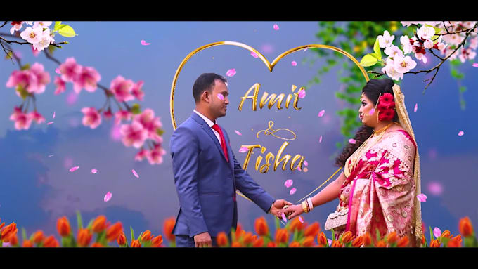 professional cinematic wedding video editing