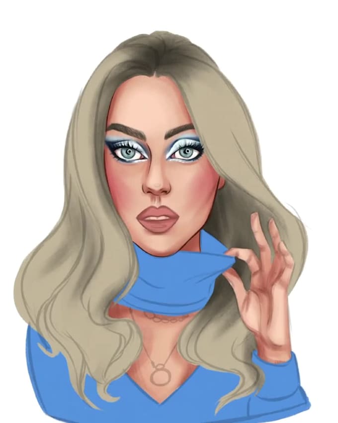 Draw a custom avatar for you by Maariamezhova | Fiverr