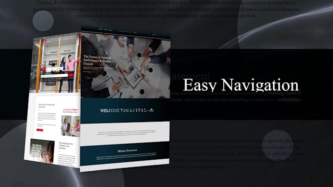 create unique wordpress website design