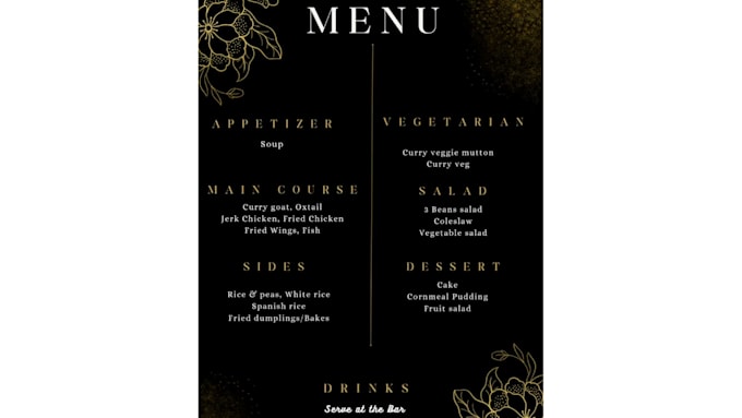 design your invitations menu flyers and more