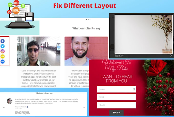redesign duplicate clone wordpress website