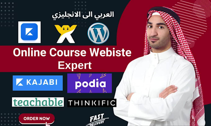 wordpress lms, kajabi website design, kajabi online course website, kajabi SEO