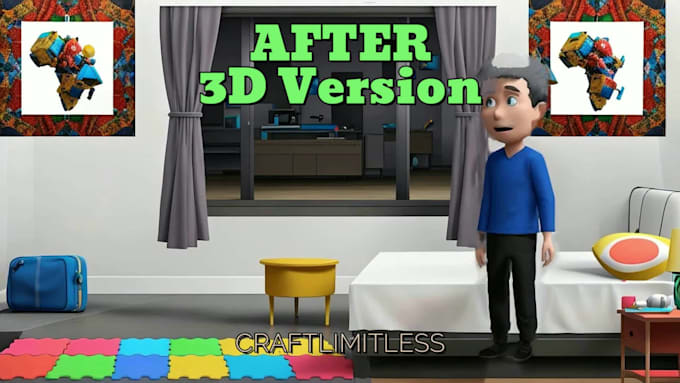convert video to 3d animation online free download