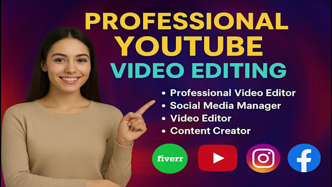 do professional youtube video editing