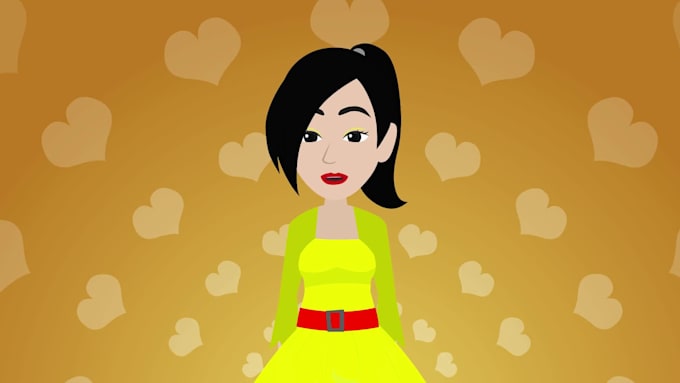 create 2d animated cartoon stories and explain ad  animation