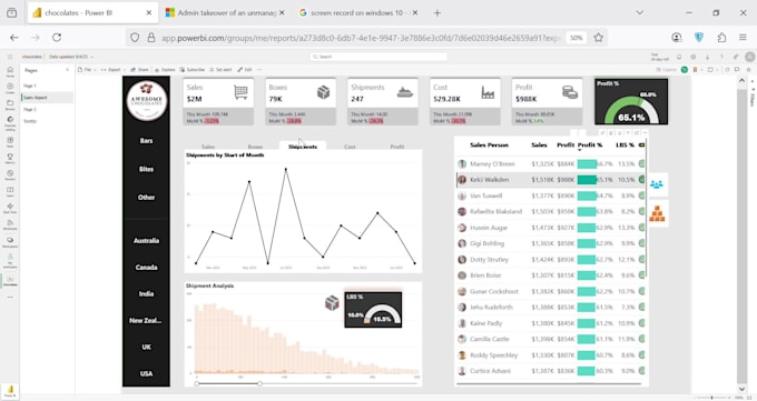 build interactive power bi dashboards and reports
