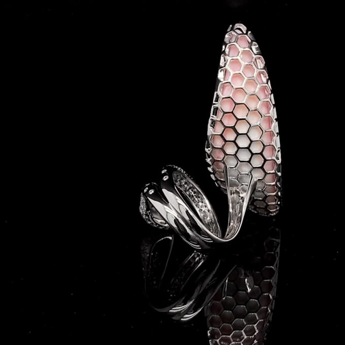 high end jewelry retouching and background removal