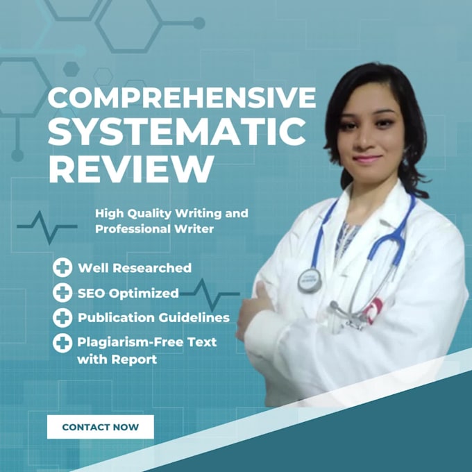 conduct a comprehensive systematic review and meta analysis