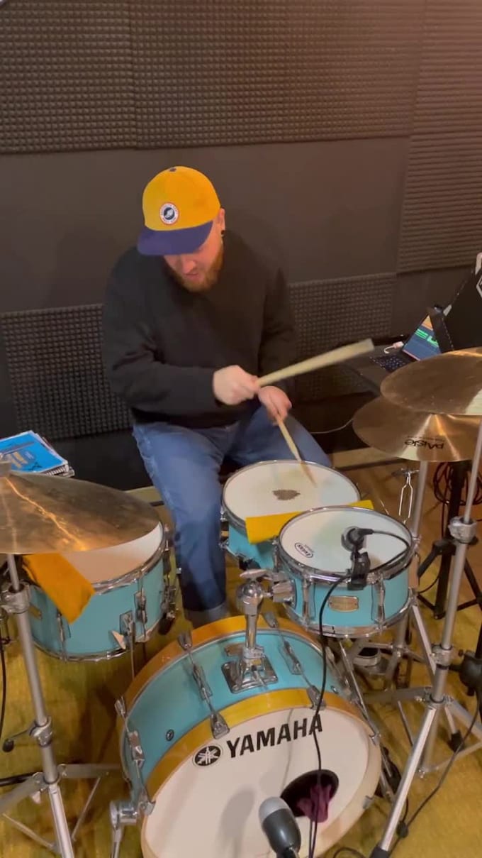 do professional drum records for pop and funk style