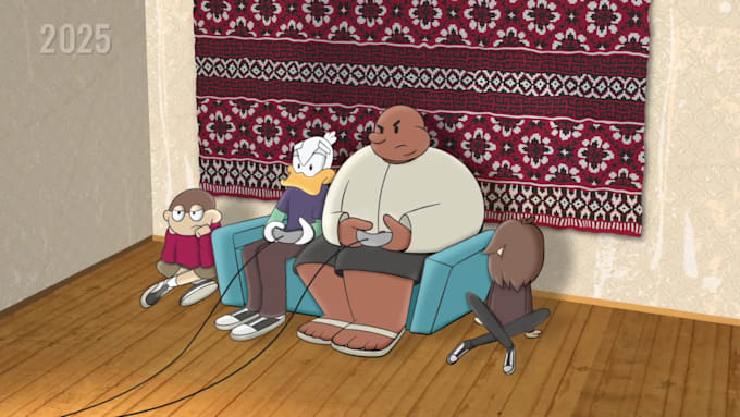 create 2d rig and animation for your character in toon boom harmony
