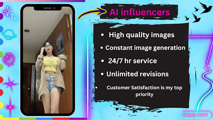 create customised, realistic ai influencer for instagram