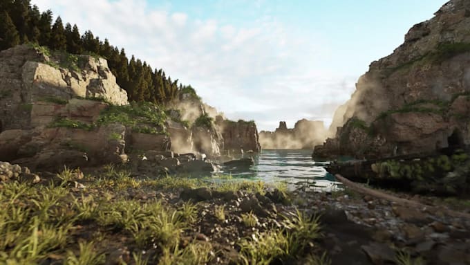 do realistic 3d environment