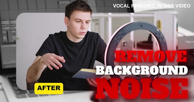remove background noise from audio and video file