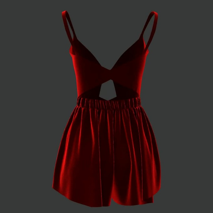 3d fashion garments in clo and fit testing