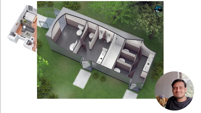 make a 3d floor plan from 2d floor plan in sketchup