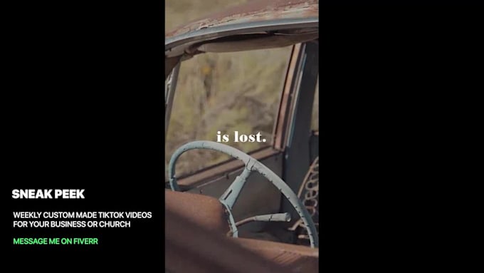 make weekly tiktok videos for your church
