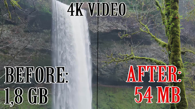 do any video conversion and compression mp4, avi, mov, wmv and else