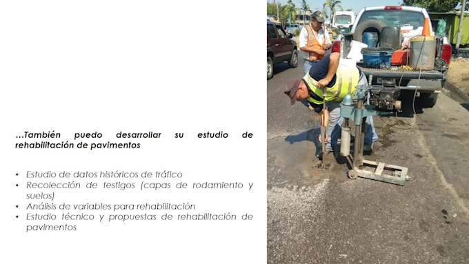 development of road and pavement engineering projects