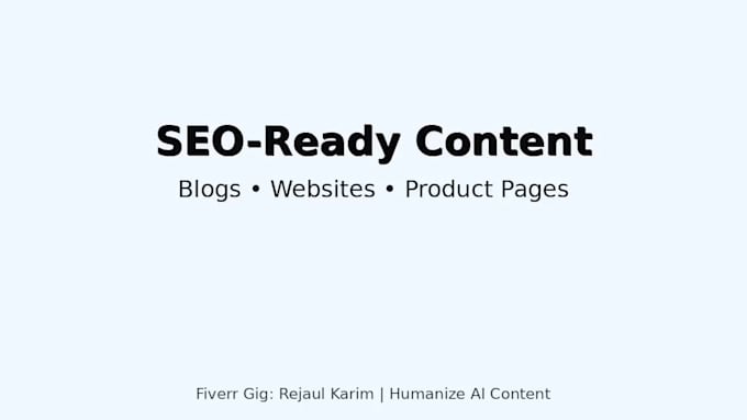 edit, rewrite, and humanize ai content
