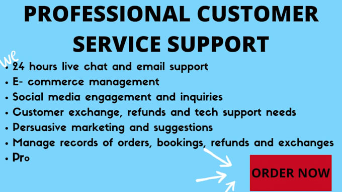 provide customer service support as your virtual assistant