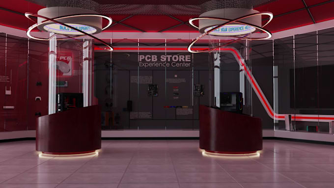 create architectural short reels with lighting animation
