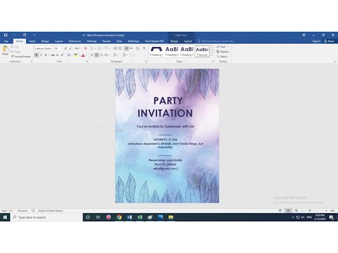 microsoft word, formatting, writing, table, index page, wordart, mail merg