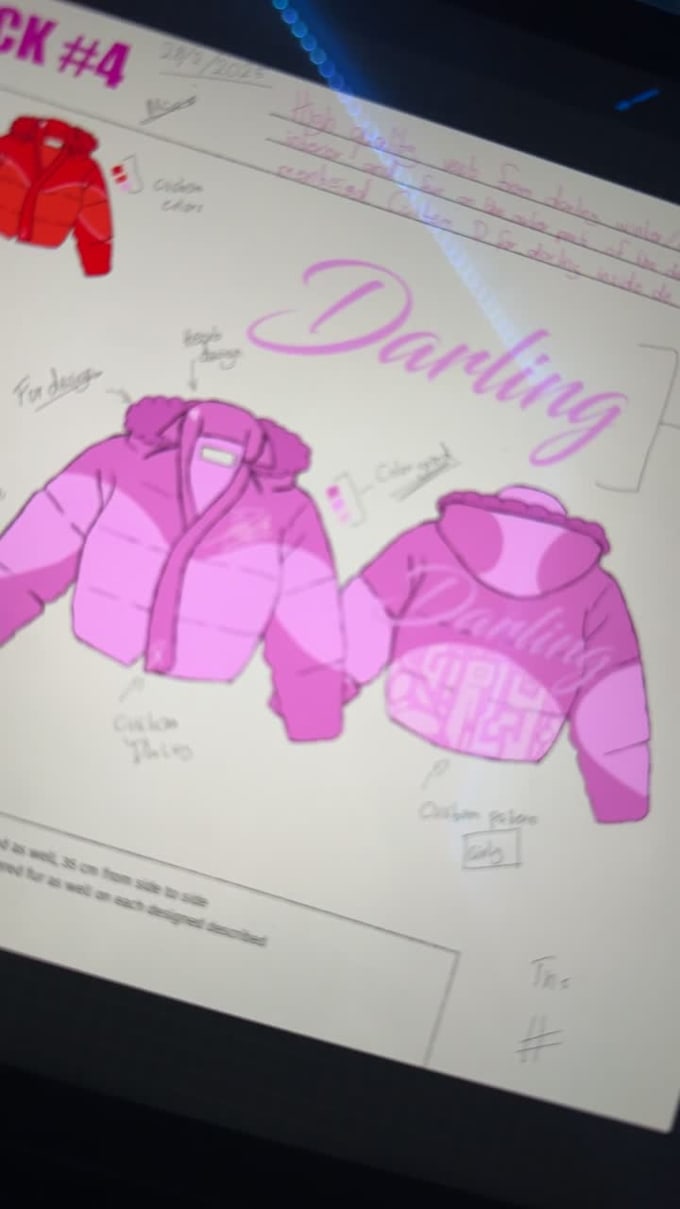 Create detailed tech pack mockups for your clothing brand by N2mvngi ...
