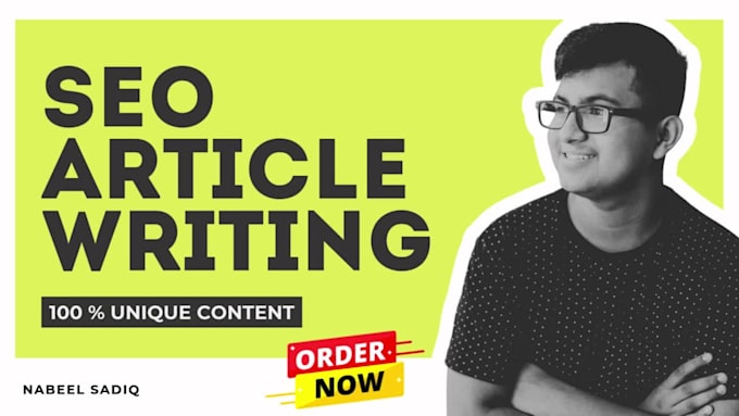 be your SEO content writer for blogs and articles
