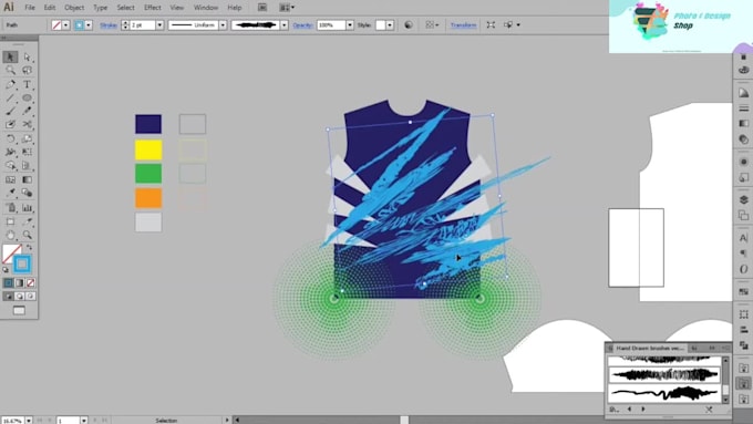 design custom sublimation sports jersey and gaming jersey with 3d mockup
