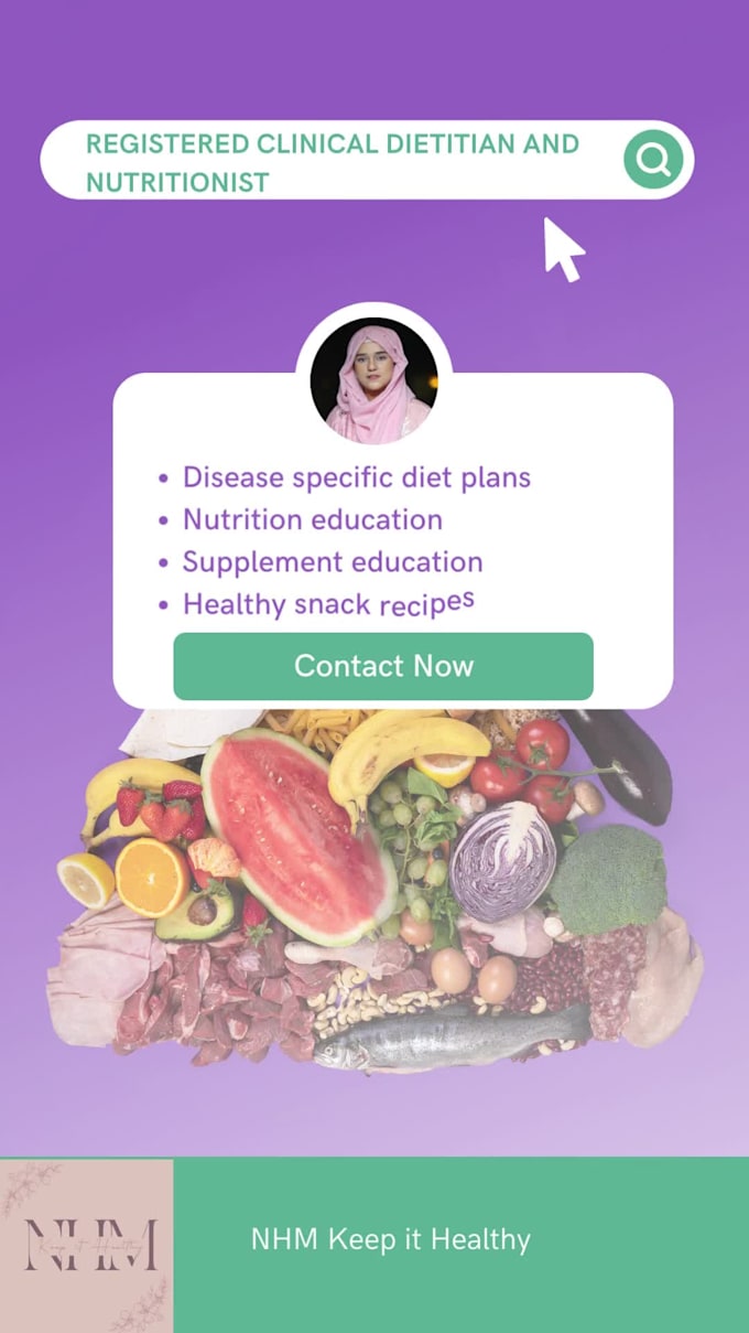 be your registered clinical dietitian and nutritionist