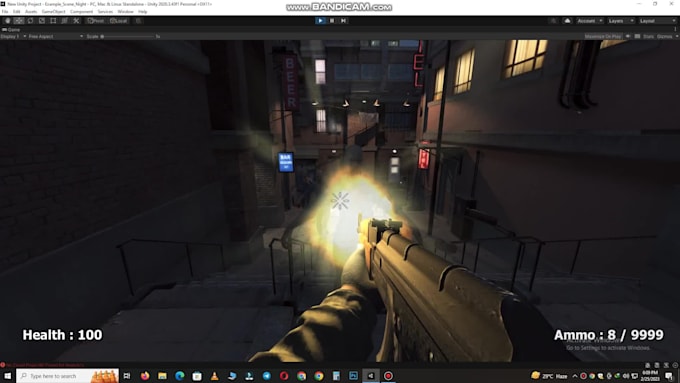 develop unity game or prototype
