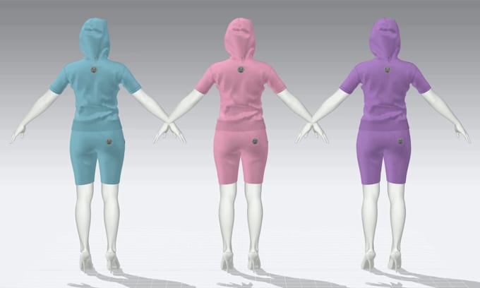make 3d fashion designs and clothing designs