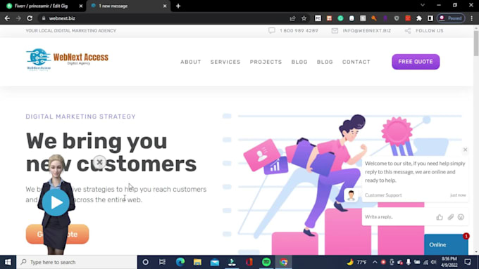 create 3d, 2d and human talking video avatars for your site