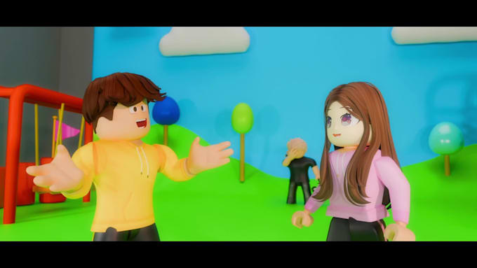 make animated roblox music video