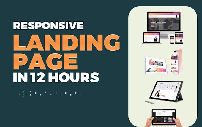 design lead generation responsive wordpress landing page