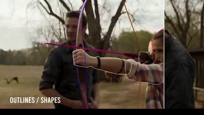 do rotoscoping, chroma key and visual effects
