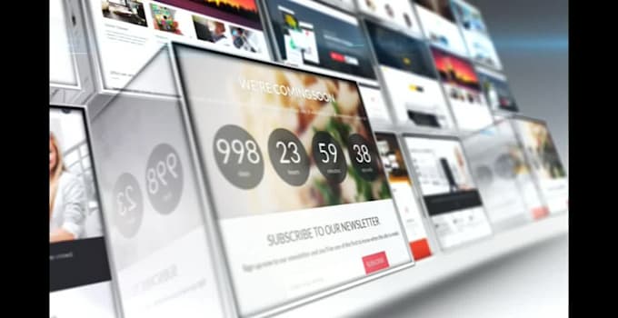 make creative website for your company