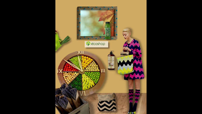 create collage and motion animation