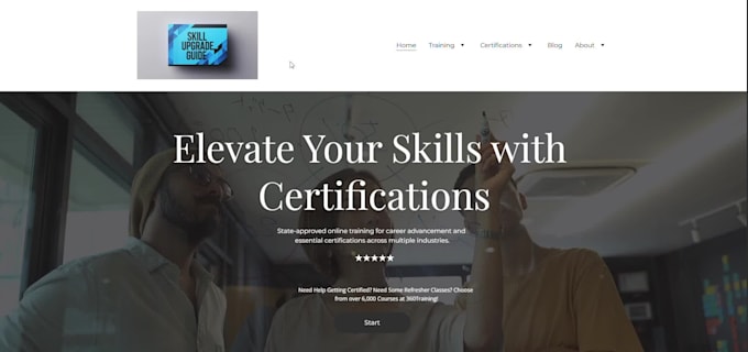 Refresh your website with a clean, modern ui ux redesign by Kaciet48 ...