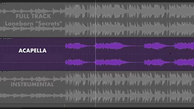 isolate vocals or instrumentals from any song