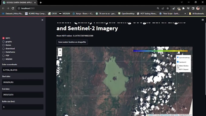 do gis programming, remote sensing, google earth engine