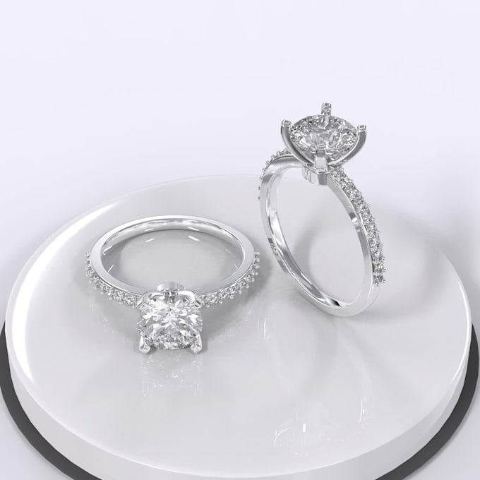 design your jewelry in 3d cad jewelry and create realistic renders