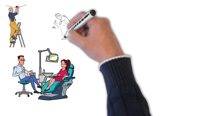 create vibrant whiteboard videos for authors