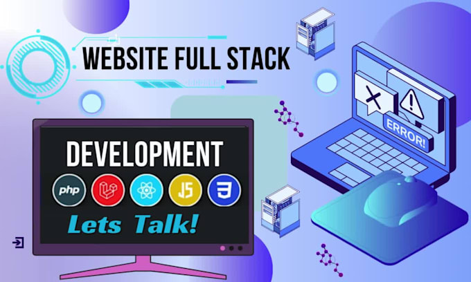 be full stack web developer software developer PHP laravel html react nodejs
