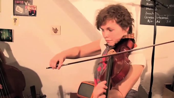 record beautiful violin, viola or string section