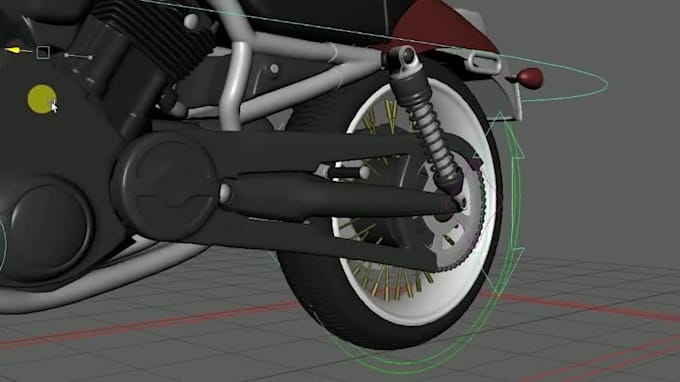 fix fbx file 3d bike for animation,game,full body blender rigging,cinema 4,maya