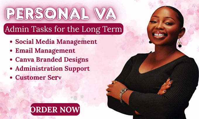 be your personal virtual assistant and executive VA for long term
