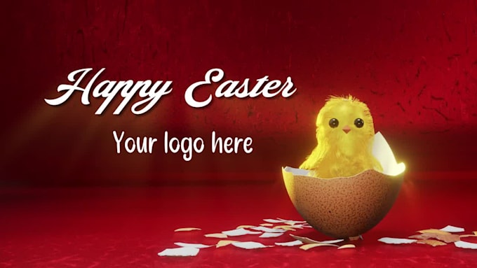 make easter card for your company