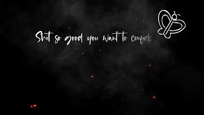 create a lyric video for your song