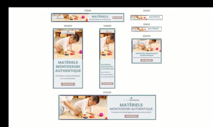 design html5 animated banner and display ads